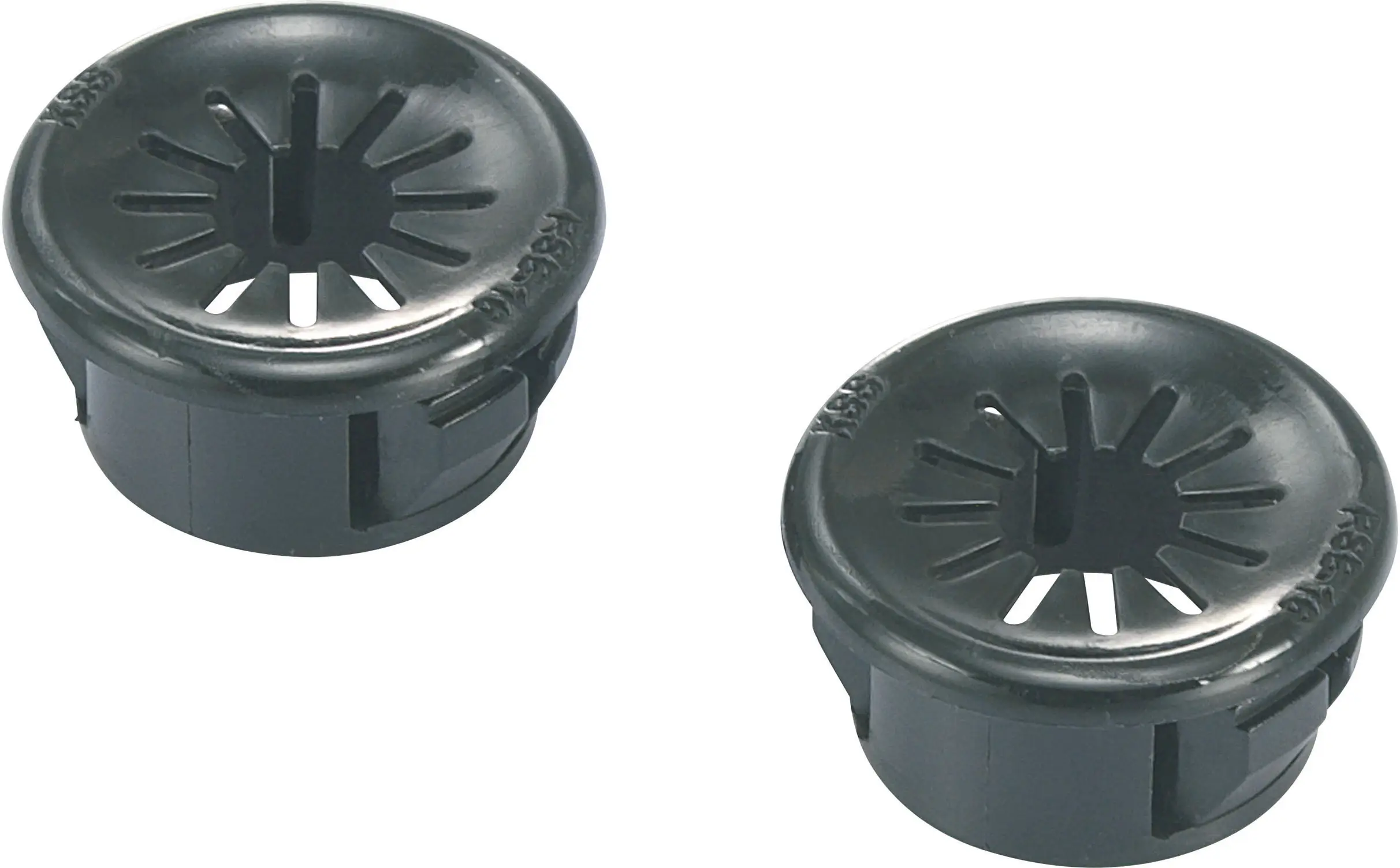TRU COMPONENTS TC-RSBR21203 Кабельний сальник Максимальний монтажний діаметр 16,7 мм поліамід чорний 100 шт.