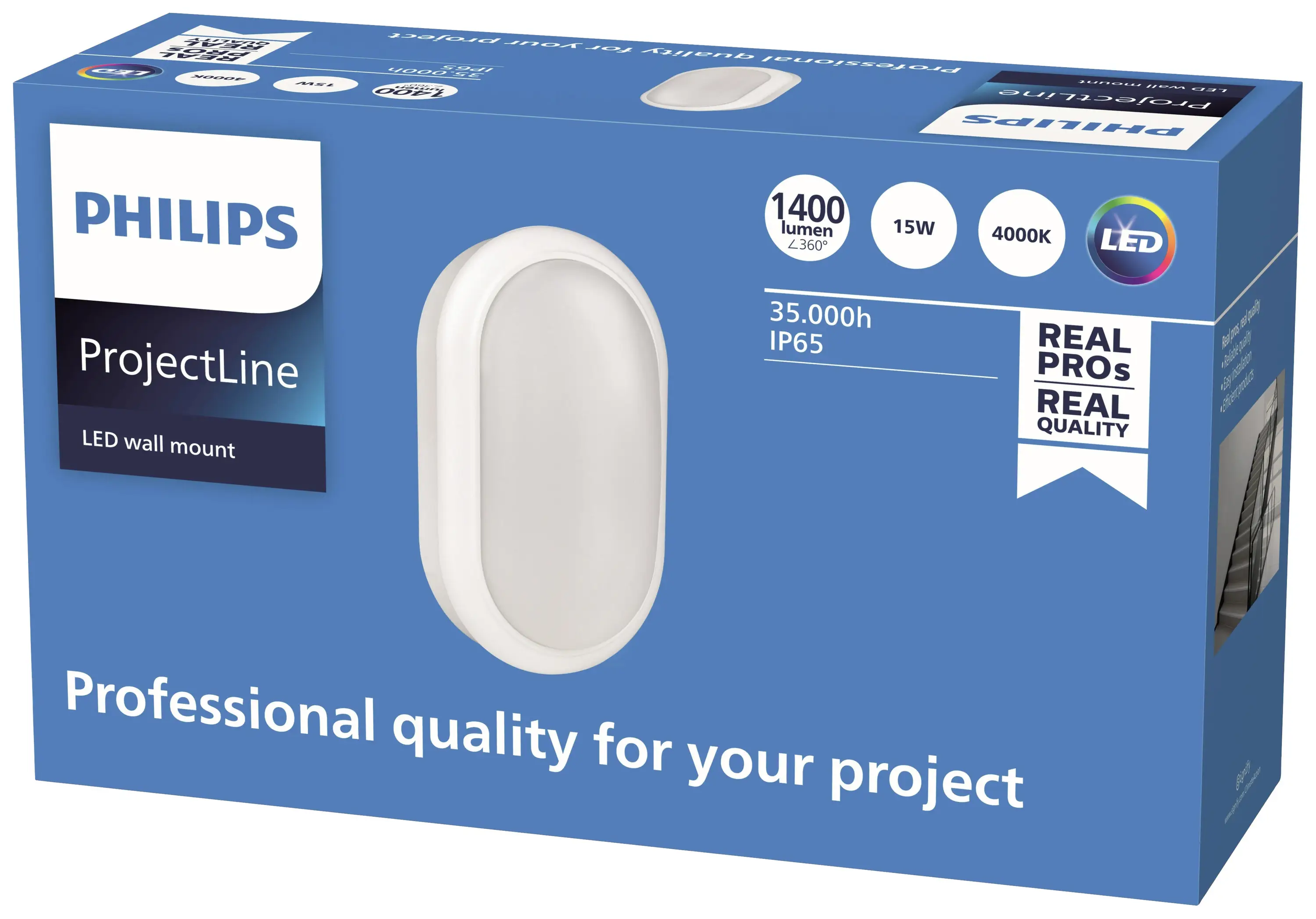 Вуличний настінний світильник Philips LED ProjectLine 8719514954335 15 Вт 1400 лм IP65