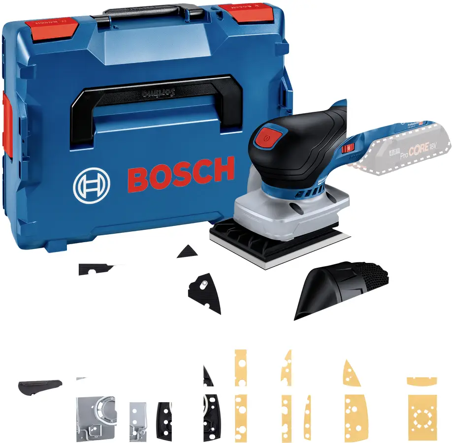 Аккумуляторная орбитальная шлифовальная машина Bosch Professional GSS 18V-13 06019L0101 (без аккумулятора и зарядного устройства),