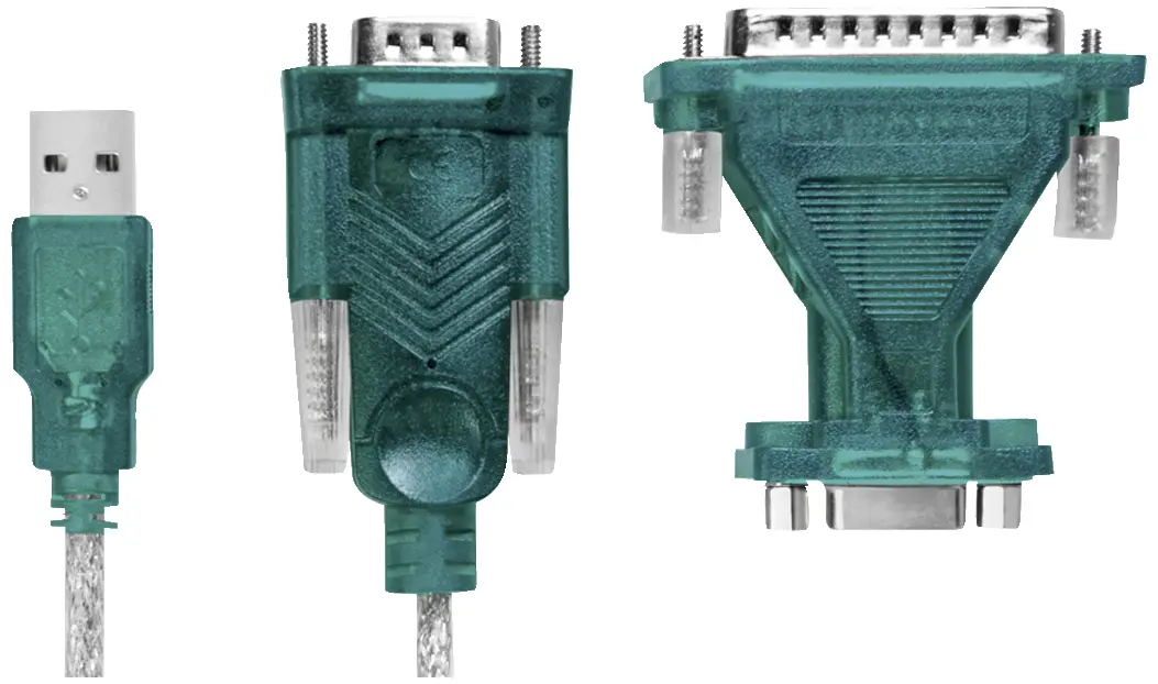 Адаптер USB 2.0, последовательный порт LogiLink UA0042B UA0042B, 1,3 м