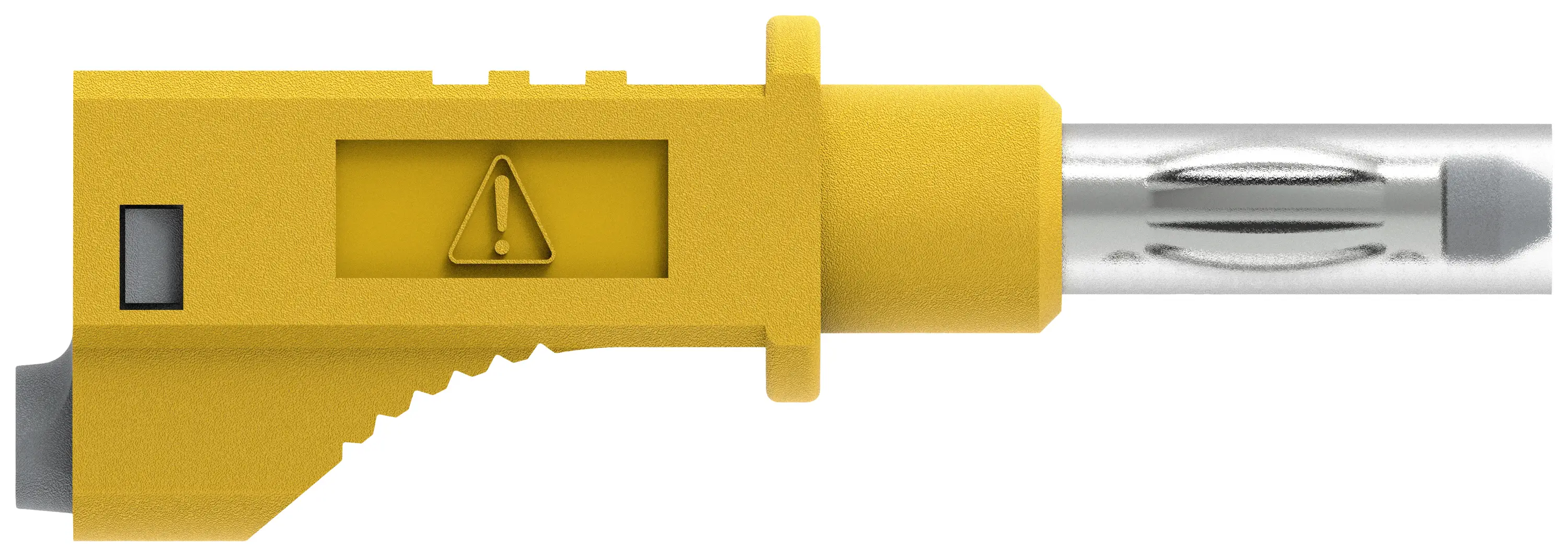 Electro PJP 2217/600V-CD1-50J Измерительный провод типа «банан» с разъемом «банан» 0,50 м желтый 1 шт.