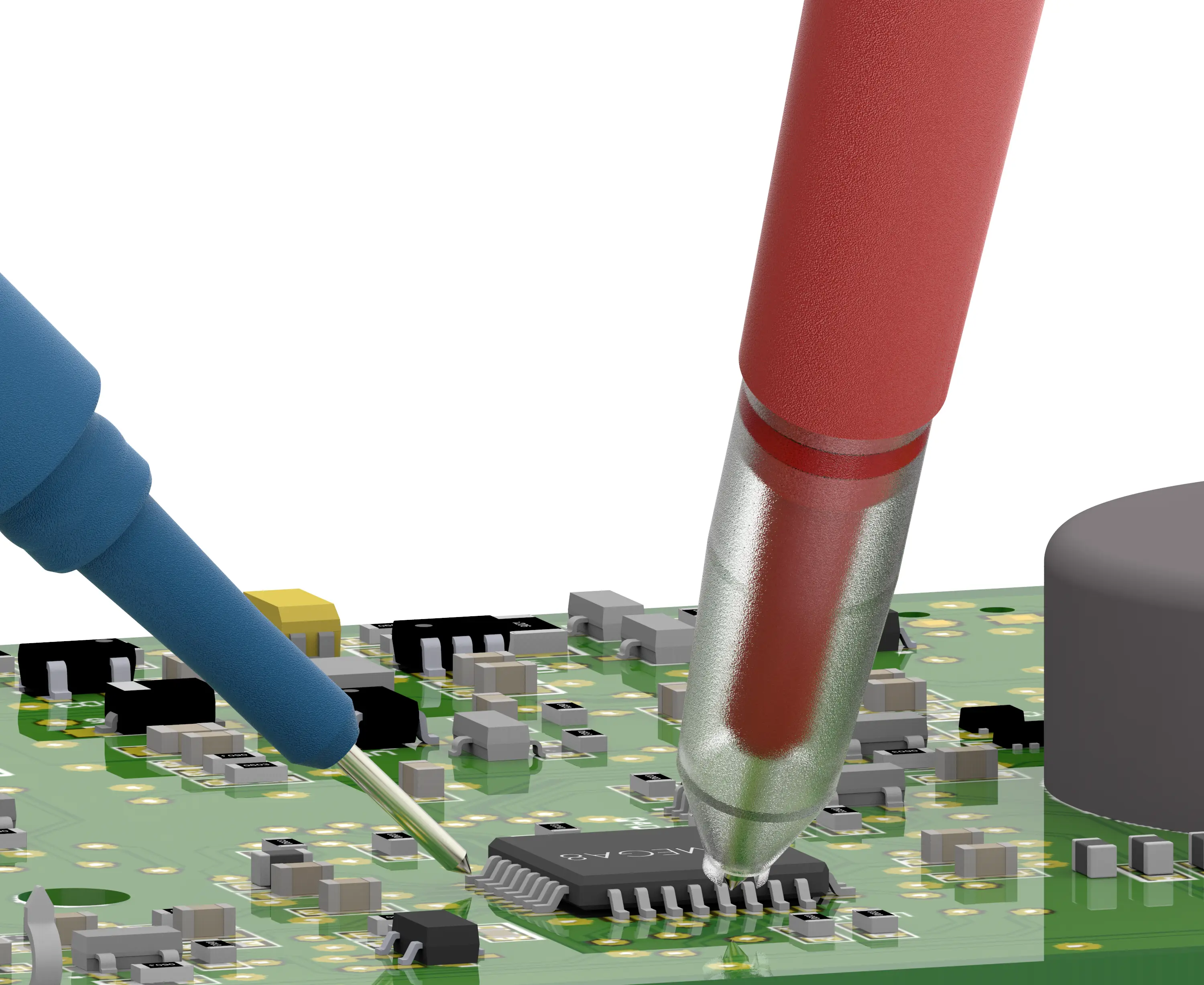 Тестовый наконечник Electro PJP 464-IEC-CD1-R, гнездовой разъем 4 мм, CAT II, 600 В, красный, 1 шт.