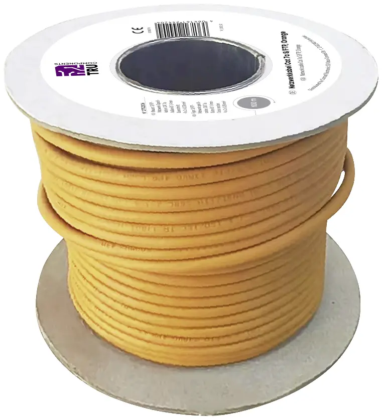 Сетевой кабель TRU COMPONENTS TC-11008824 CAT 7a S/FTP 4 x 2 x 0,26 мм² 100 м