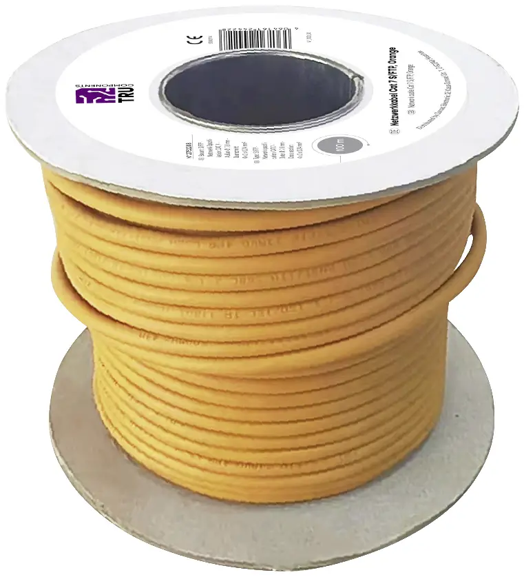 Сетевой кабель TRU COMPONENTS TC-11008832 CAT 7 S/FTP 4 x 2 x 0,24 мм² 100 м