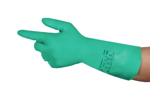 Перчатки химически стойкие AlphaTec® Solvex® Cotton Velour от Ansell 37676090 Размер перчаток: 9 EN 388:2016, EN 374-1:2016/ Тип A
