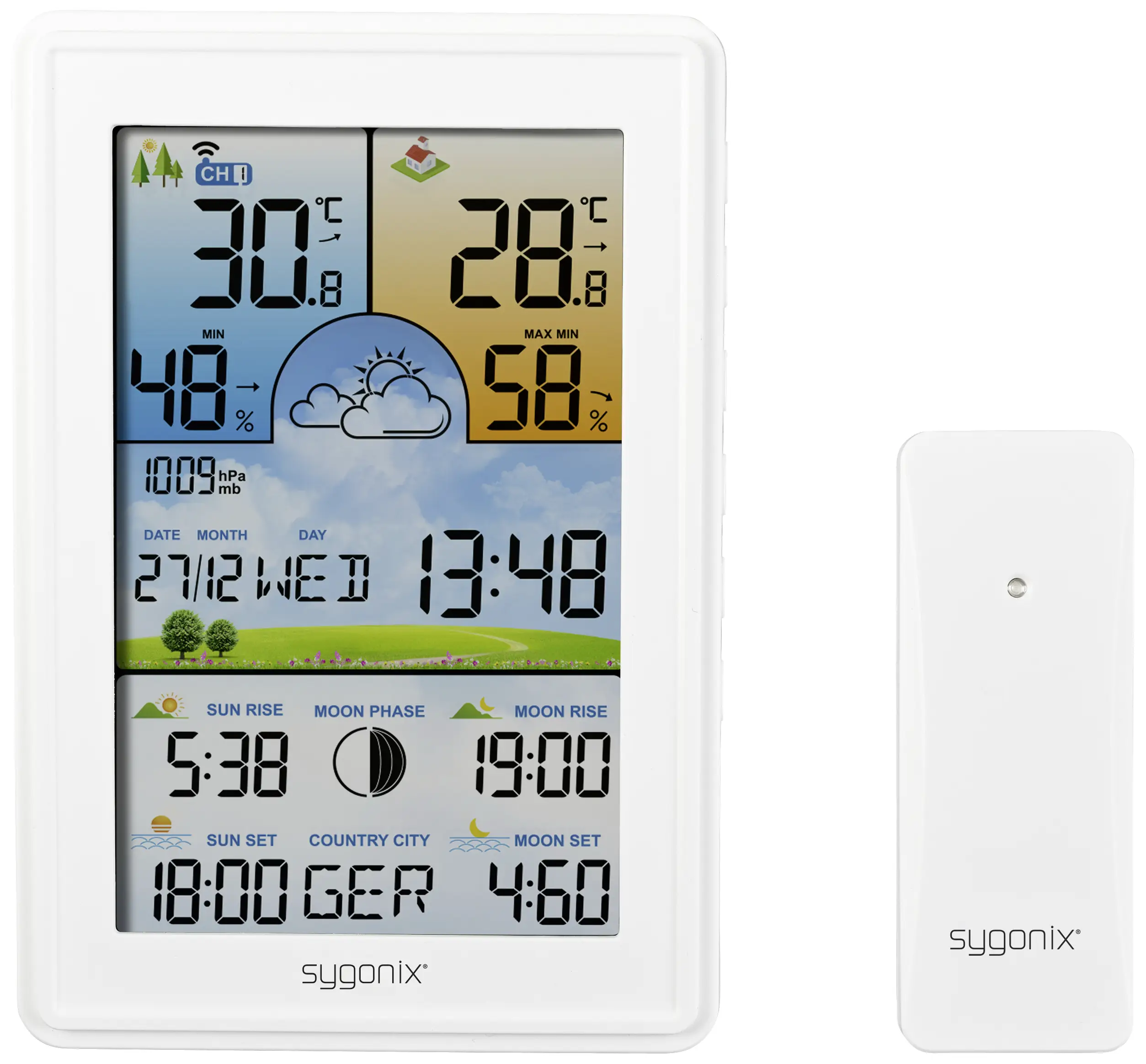 Цифрова метеостанція Sygonix SY-5509564