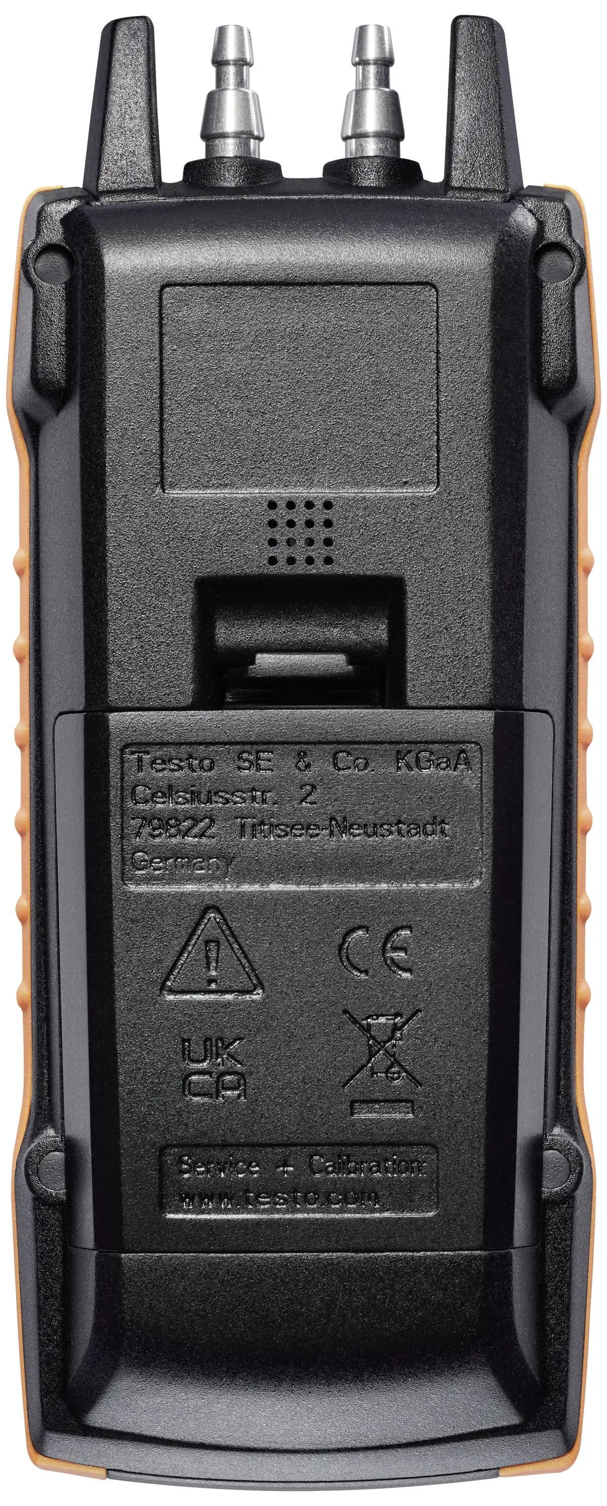 Манометр testo 512-2 для измерения давления воздуха в диапазоне 0–2000 гПа, функция регистрации данных.