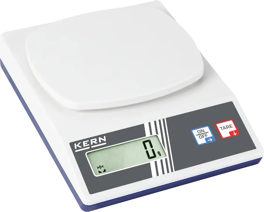 Школьные весы Kern EFS 2000-0, максимальный диапазон измерения: 2,2 кг, деление: 1 г.