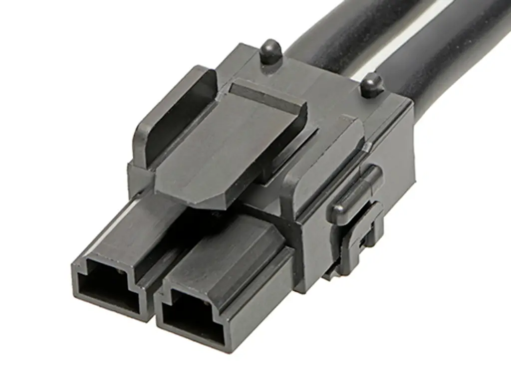 Корпус штыревого разъема Molex для кабеля. Количество контактов: 2. Размеры ячейки: 10,00 мм. 369240210. 1 шт., товар в нерасфасов
