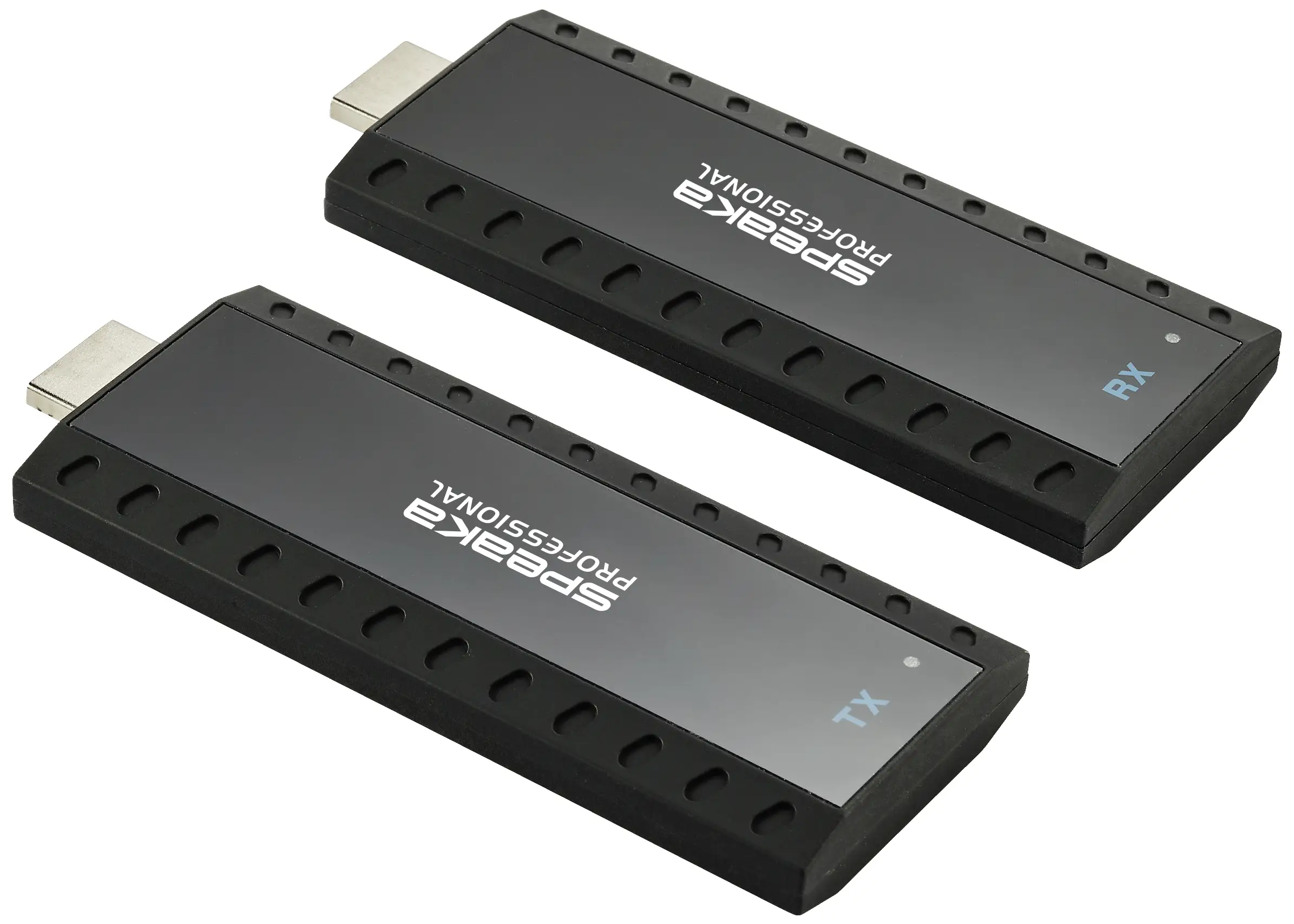 Профессиональный комплект для передачи радиосигнала HDMI SpeaKa, HDMI через домашнюю сеть (на основе IP), 30 м