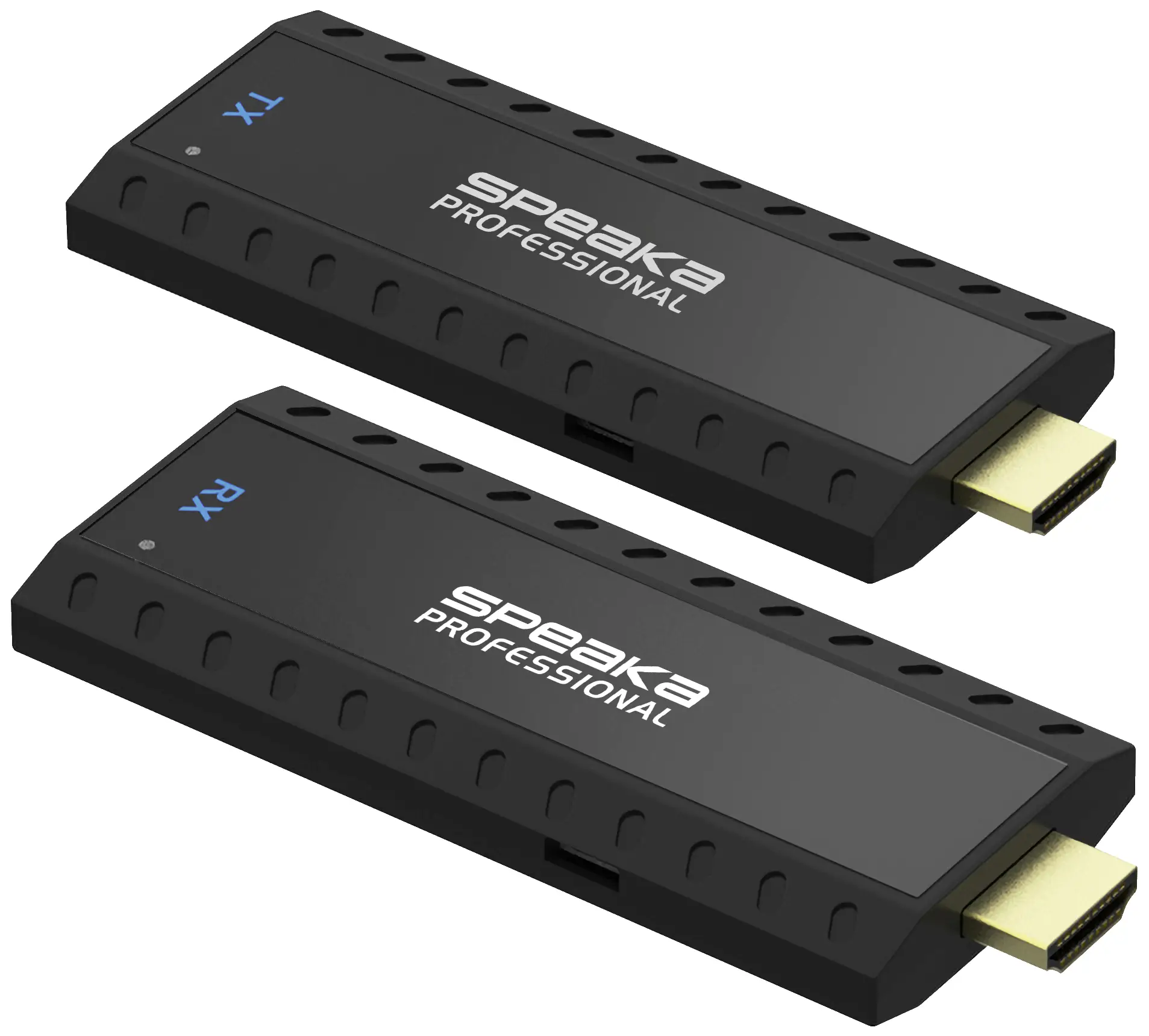 Профессиональный комплект для передачи радиосигнала HDMI SpeaKa, HDMI через домашнюю сеть (на основе IP), 30 м