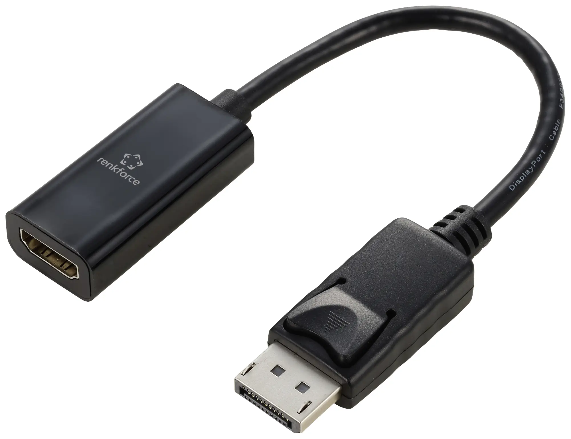 DisplayPort, HDMI адаптер Renkforce RF-5596324, 23 см