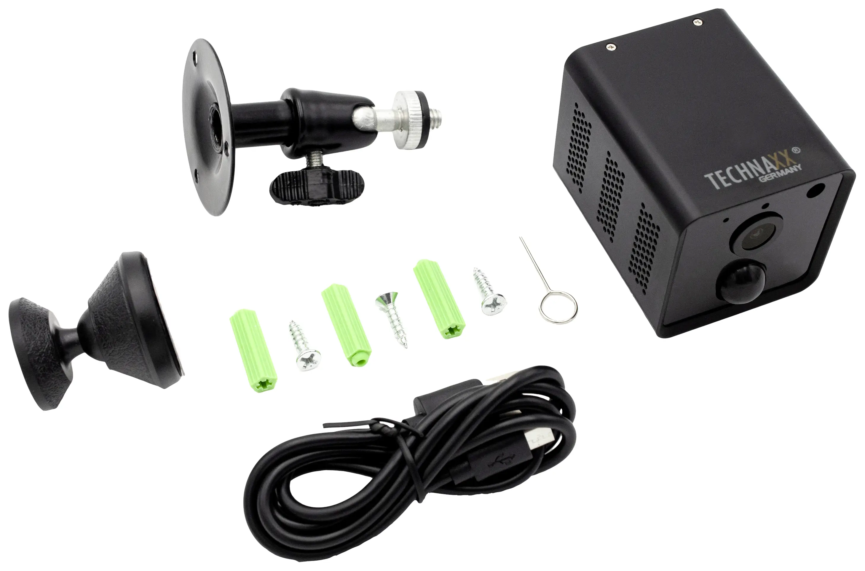 IP-камера видеонаблюдения Technaxx TX-190 4989 WLAN, LAN 2304 x 1296 пикселей