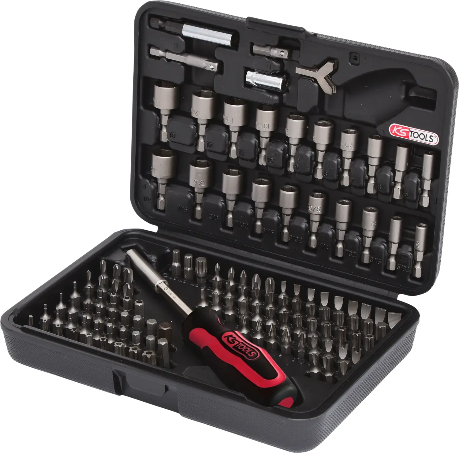 Набор бит KS Tools 9112085 911.2085, 1 шт., внешний шестигранник.