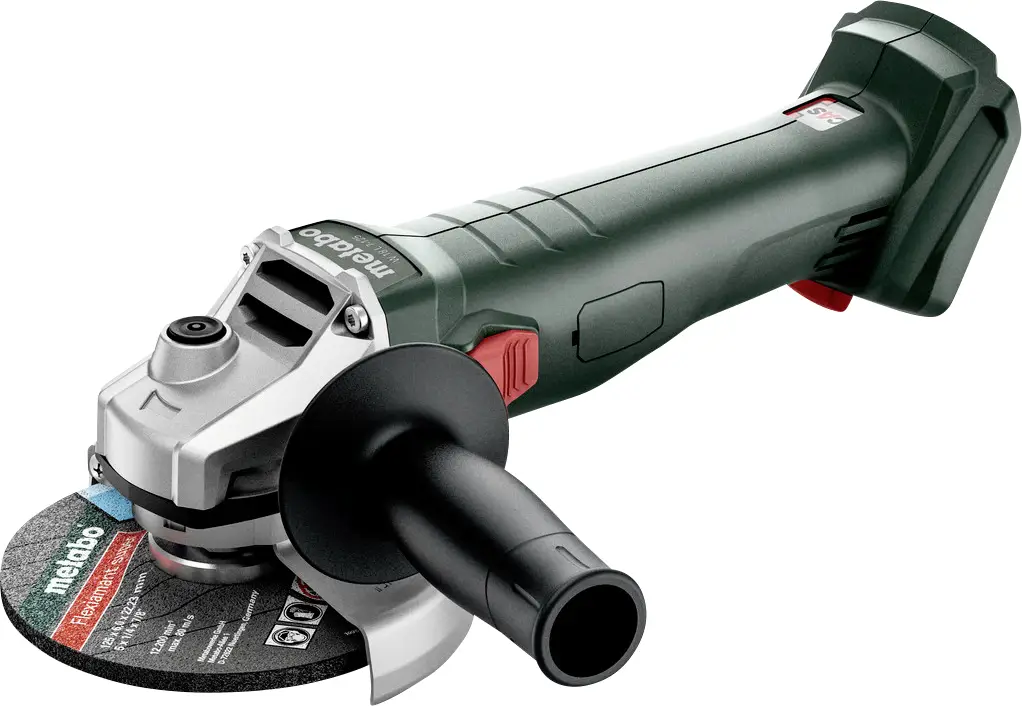 Угловая шлифовальная машина Metabo W 18 7-125, аккумуляторная, 602371850