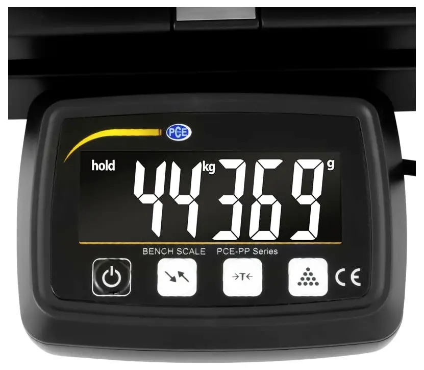 Ваги для посилок PCE Instruments PCE-PP 50 PCE-PP 50 Діапазон вимірювання макс. 50 кг Ціна поділки 1 г Живлення від мережі, живлен