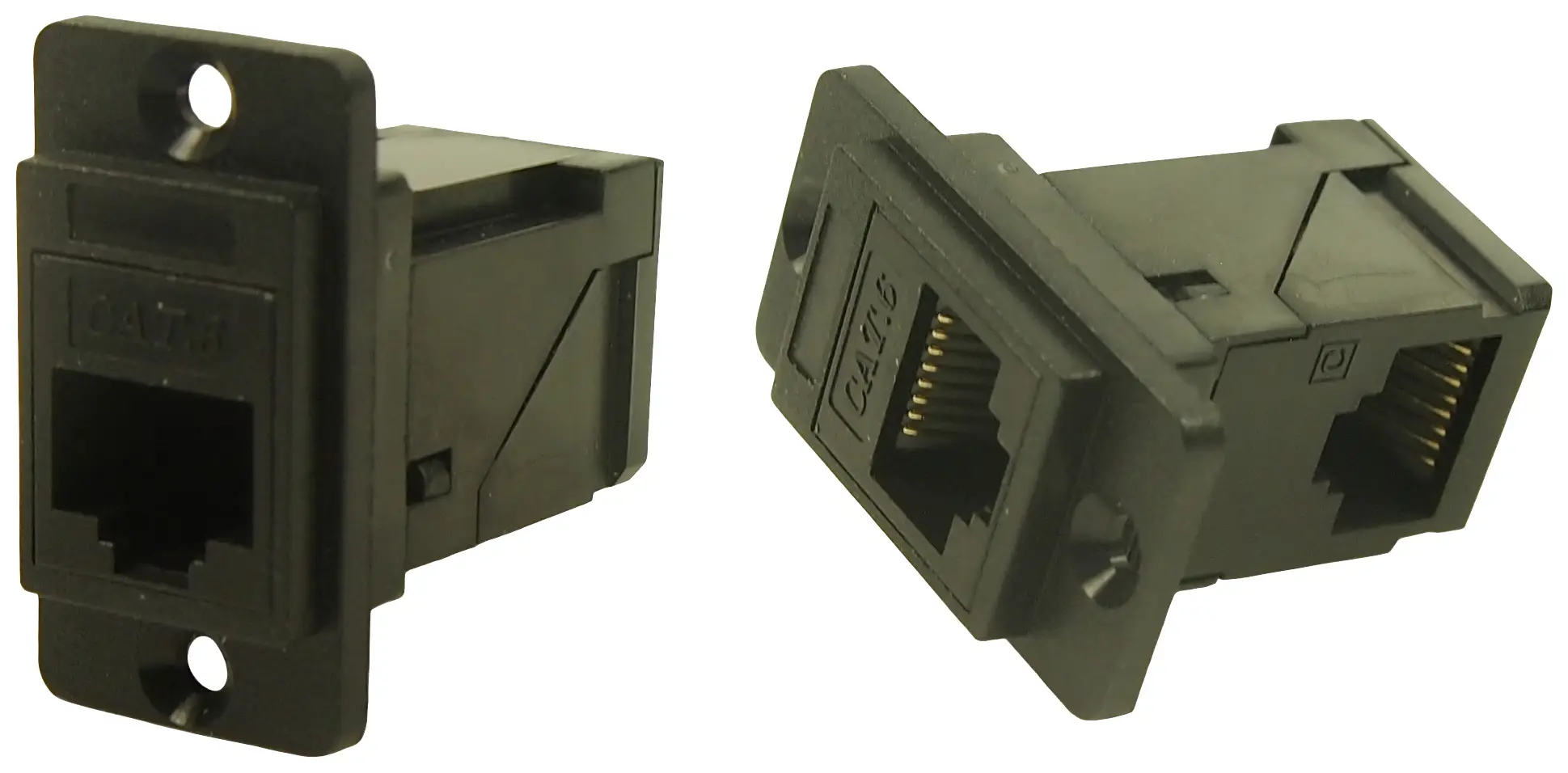 Вбудований адаптер Cliff RJ45 Вбудований адаптер Cliff CP30752 чорний 1 шт.