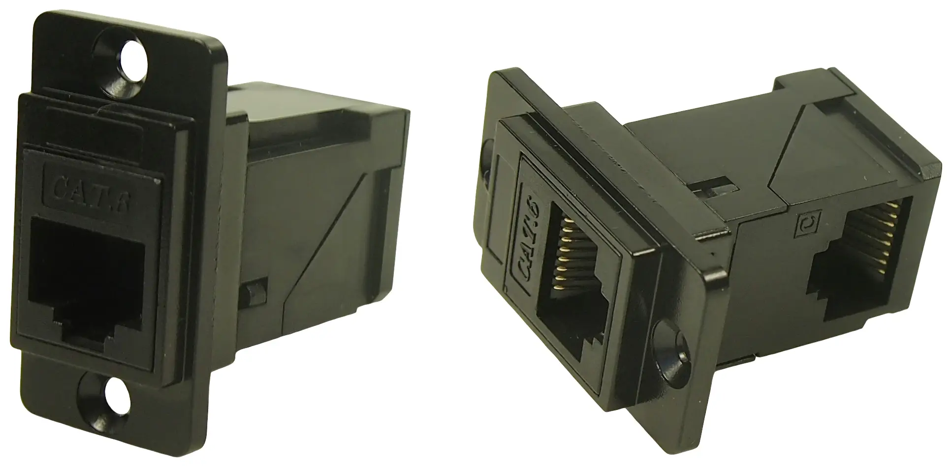 Вбудований адаптер Cliff RJ45 Вбудований адаптер Cliff CP30752MB чорний 1 шт.