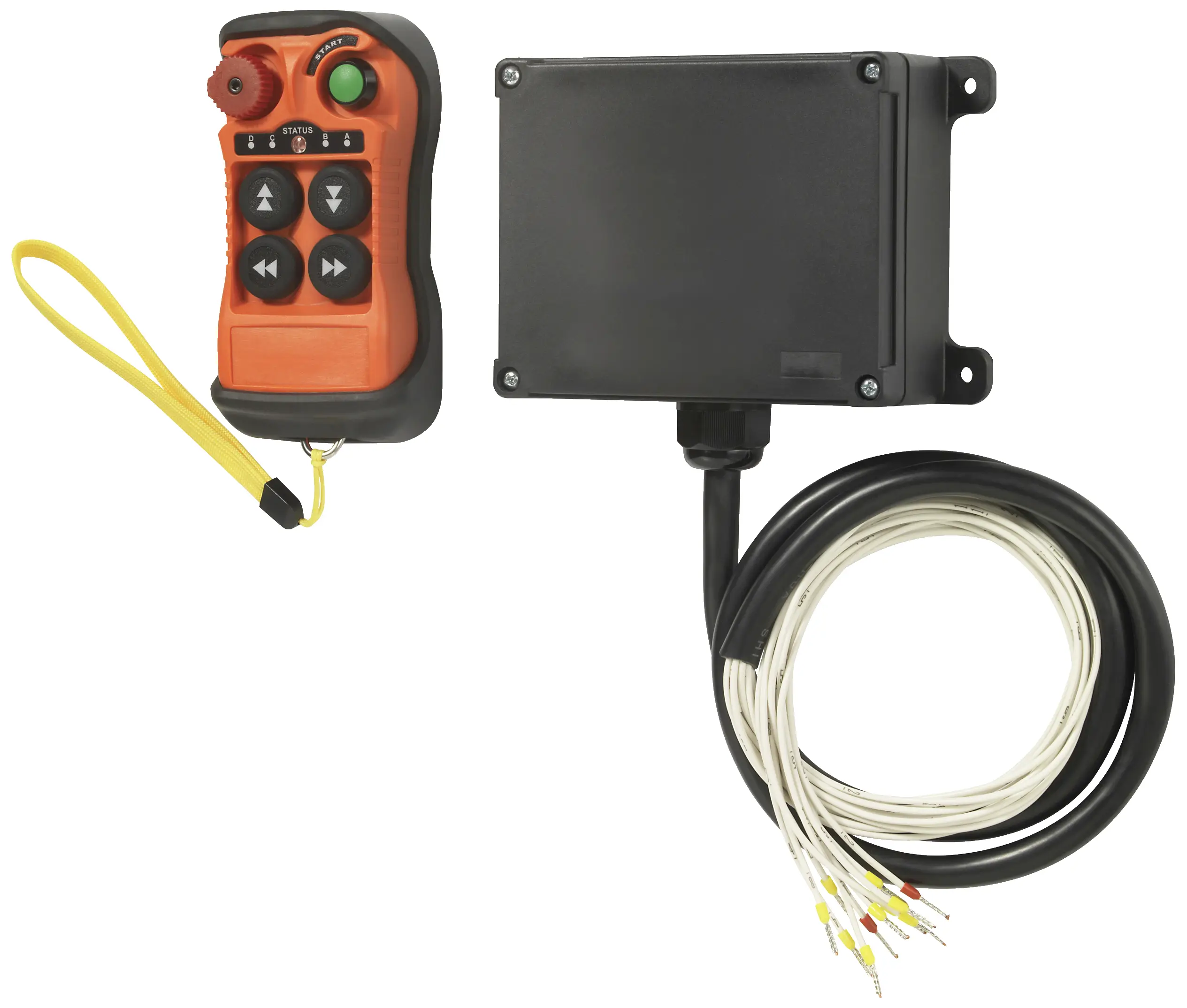 Промышленный радиопульт дистанционного управления TRU COMPONENTS TC-11331320, 4 канала, 10–30 В, 1 шт.