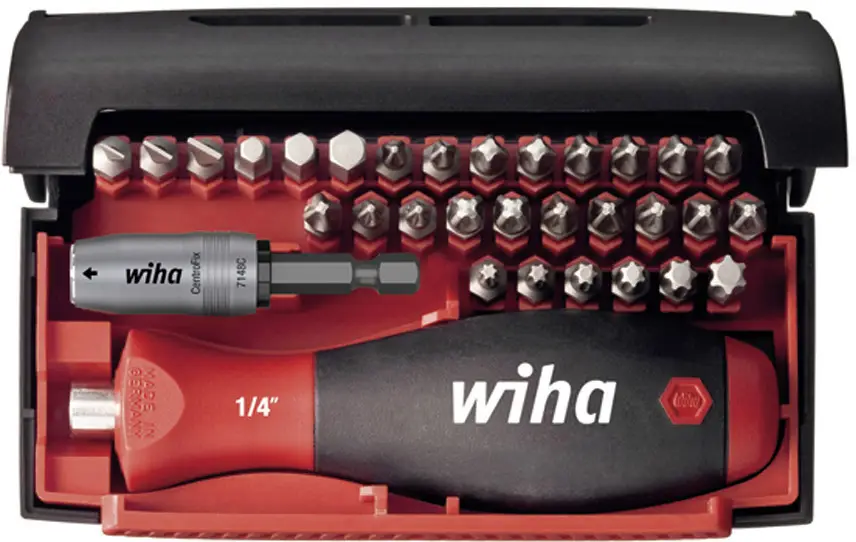 Біти Wiha 34686 34686 1 шт. Шлицьові, хрестові, Pozidriv, внутрішній шестигранник, внутрішній TORX