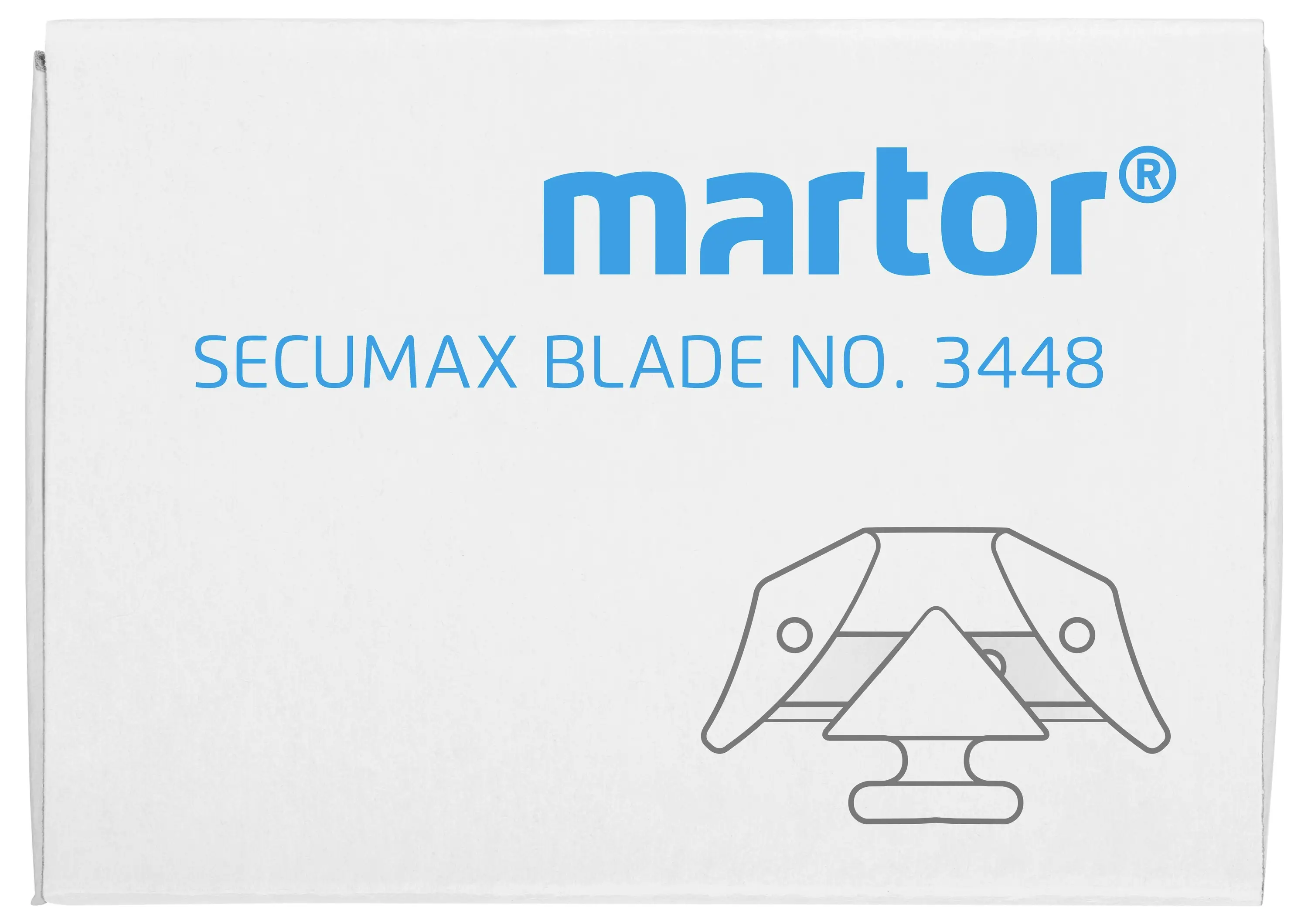 Змінна головка леза для ножів MARTOR, з пластиковим покриттям MARTOR 3448.20 10 шт.