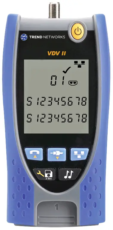 Тестер кабелів Trend Networks VDV II BT R158007, ідентифікація, визначення місця обриву, трасування проводів