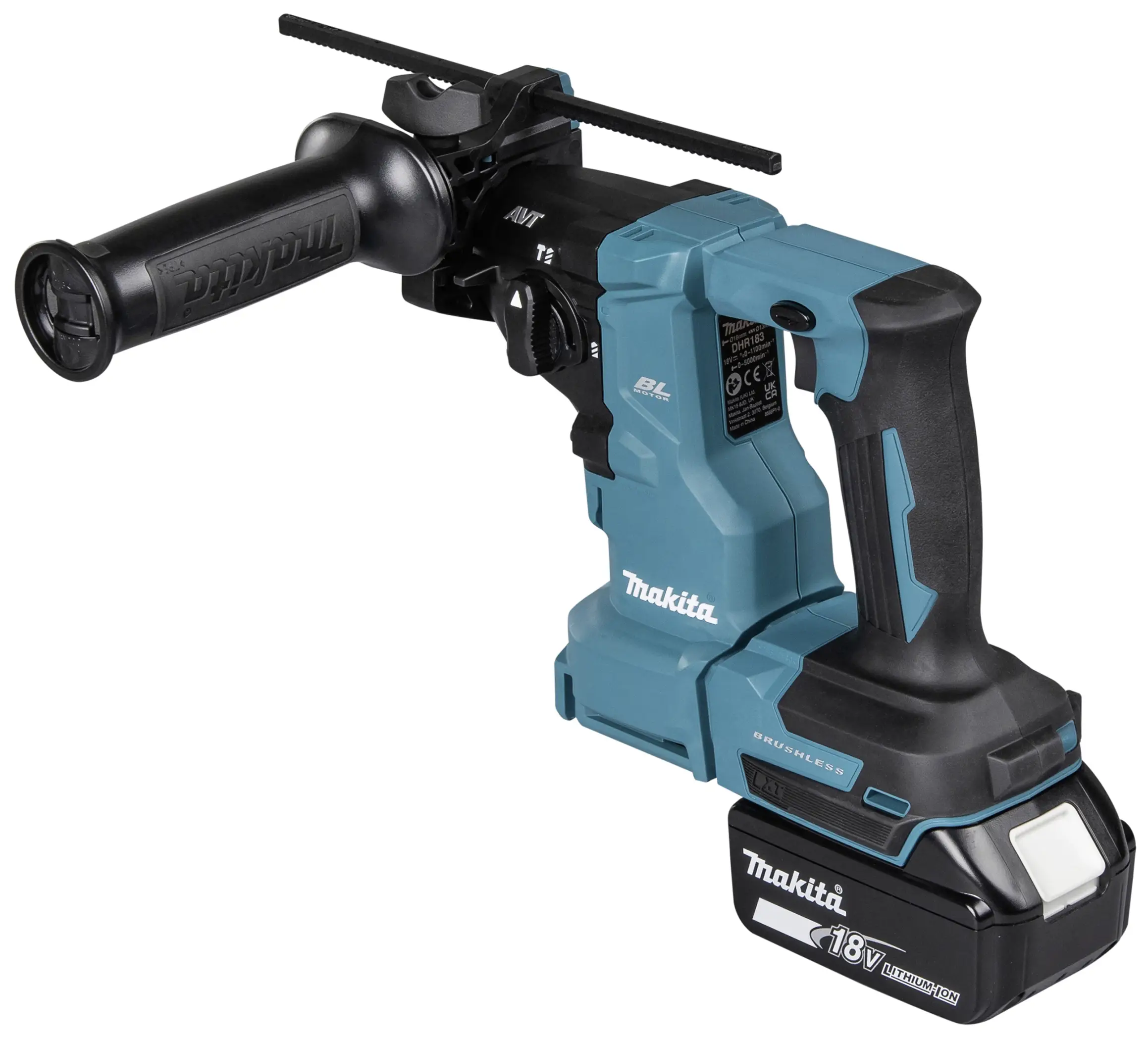 Акумуляторний багатофункціональний перфоратор Makita DHR183RTWJ DHR183RTWJ, 1 шт.