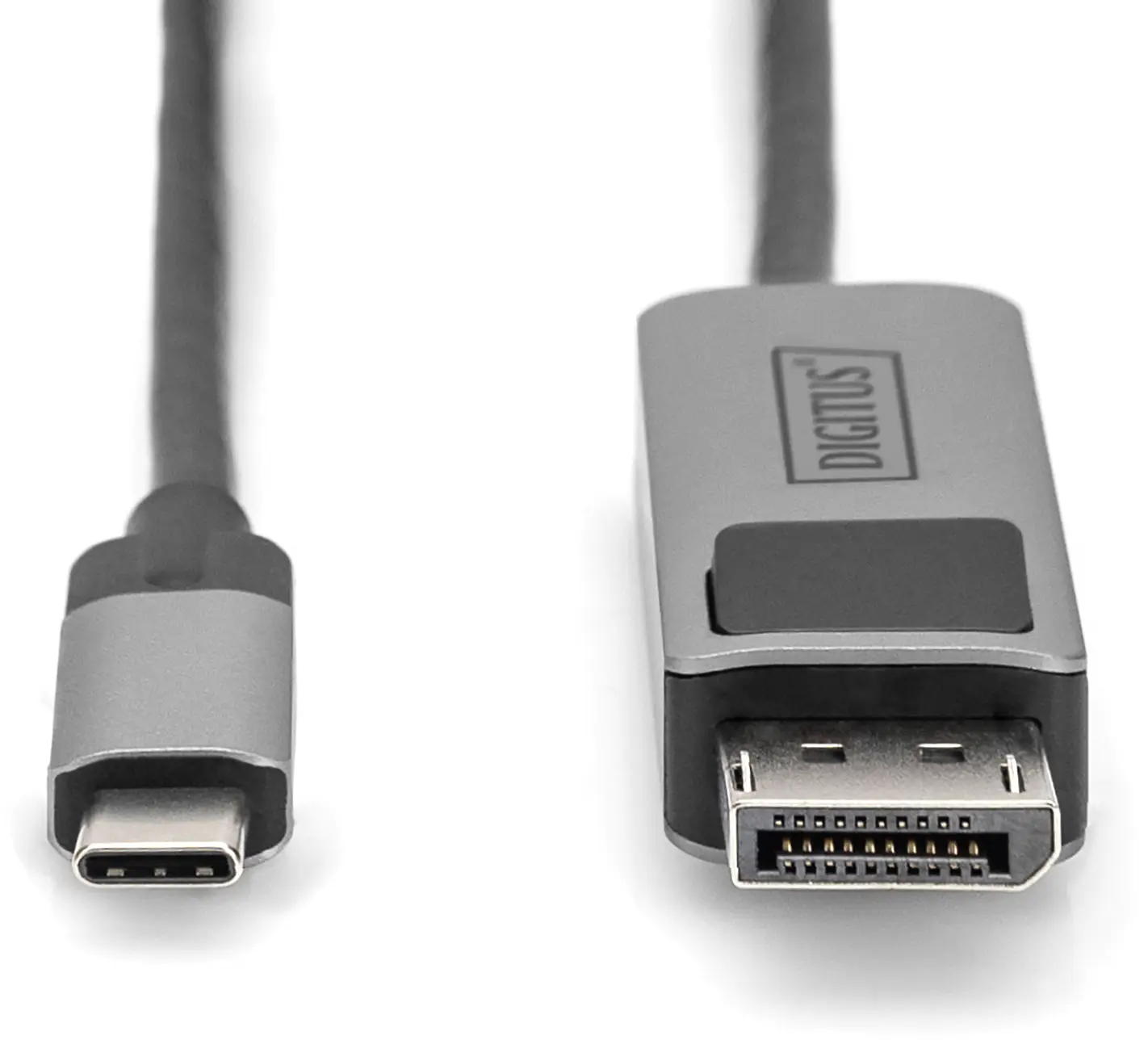 DisplayPort, USB-C адаптер Digitus DB-300334-020-S DB-300334-020-S, 2 м