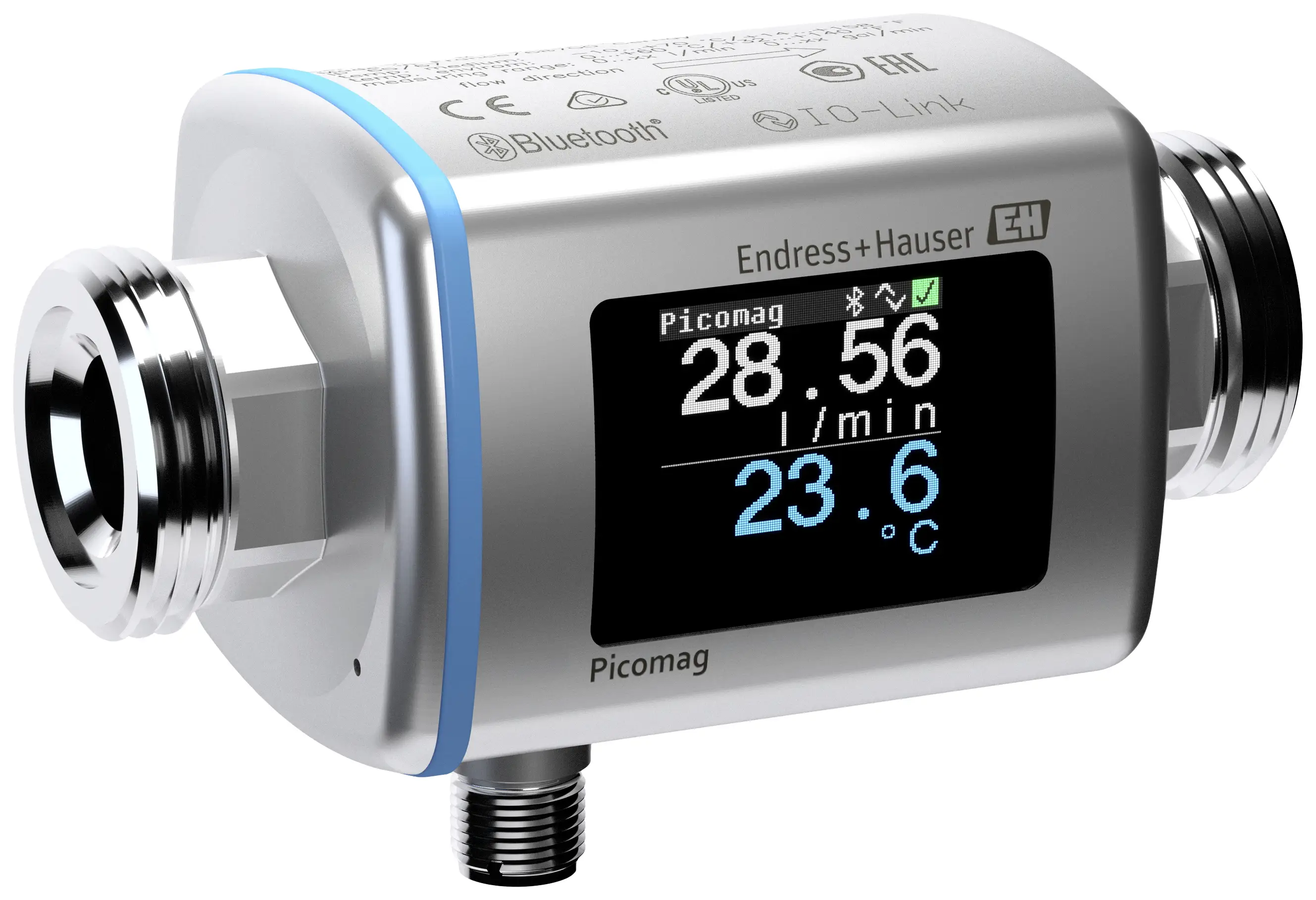 Витратомір Endress+Hauser DMA20 DMA20-AAAAA1 Джерело живлення (діапазон): 18 - 30 В Діапазон вимірювання: 0,1 - 75 л/хв 1 шт.