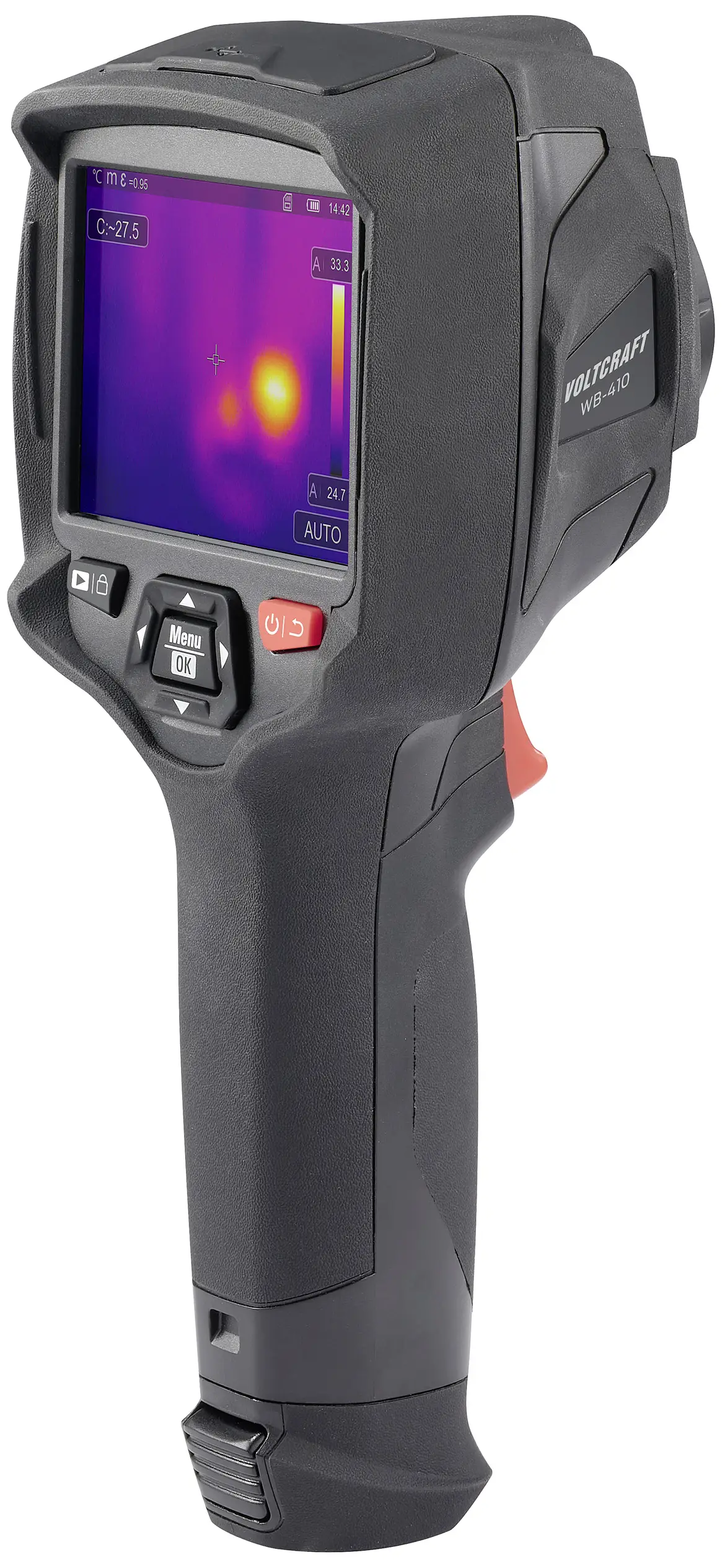 Тепловизионная камера VOLTCRAFT WB-410 160 x 120 пикселей, от -20 до 550 °C