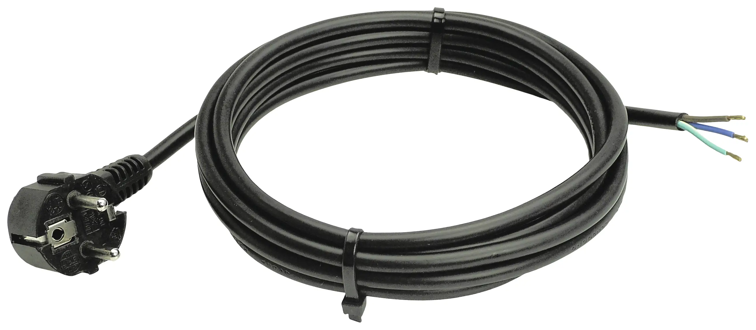 кабель AS Schwabe 70808, H05VV-F 3G 1,5 мм², 10 м