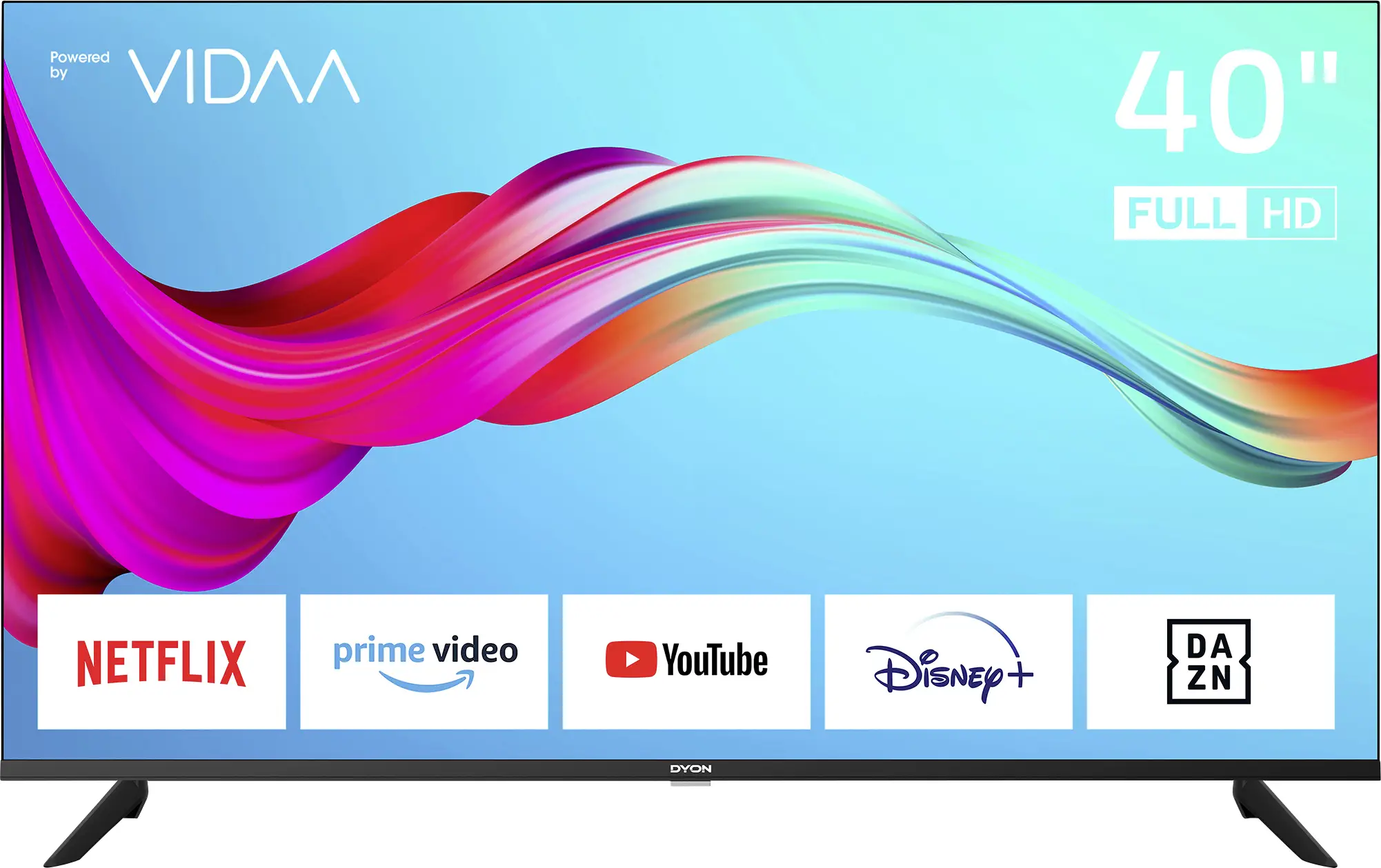 ЖК-телевизор Dyon DYON SMART 40 VX-2, 100 см, 40 дюймов, EEK, E (A - G), DVB-S2, DVB-T2, DVB-C, CI+, Full HD, черный