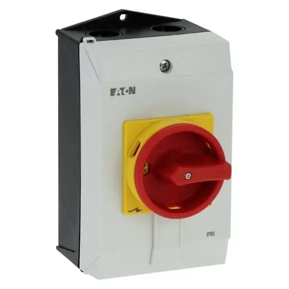 Eaton 199922 Переключатель ВКЛ/ВЫКЛ P1-40/I2H/SVB, 690 В, 40 А, 1 x 90°