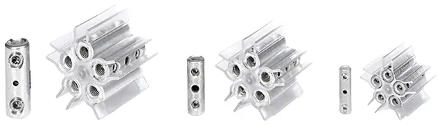 Соединительный блок HellermannTyton 435-01407 SV1-SNCU-CL, PIN: 5, 1 шт.