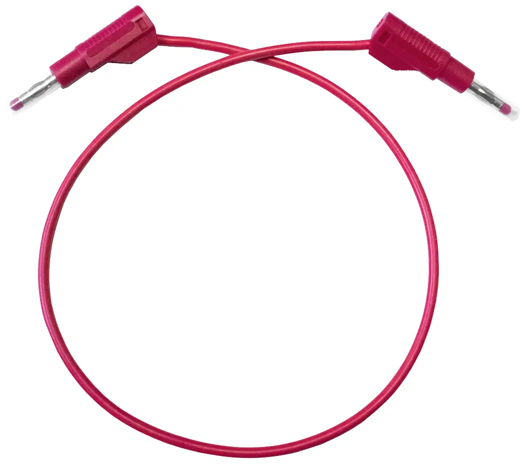 Измерительный провод Mueller Electric BU-P4911B-79-2, штекер-банан, 2 м, красный, 1 шт.