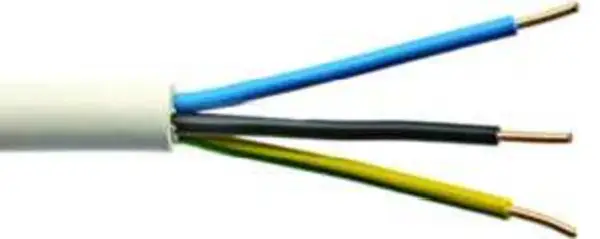 Кабель NYM-J 7x1.5 в оболочке RG50, 7 x 1.5 мм², 50 м, серый