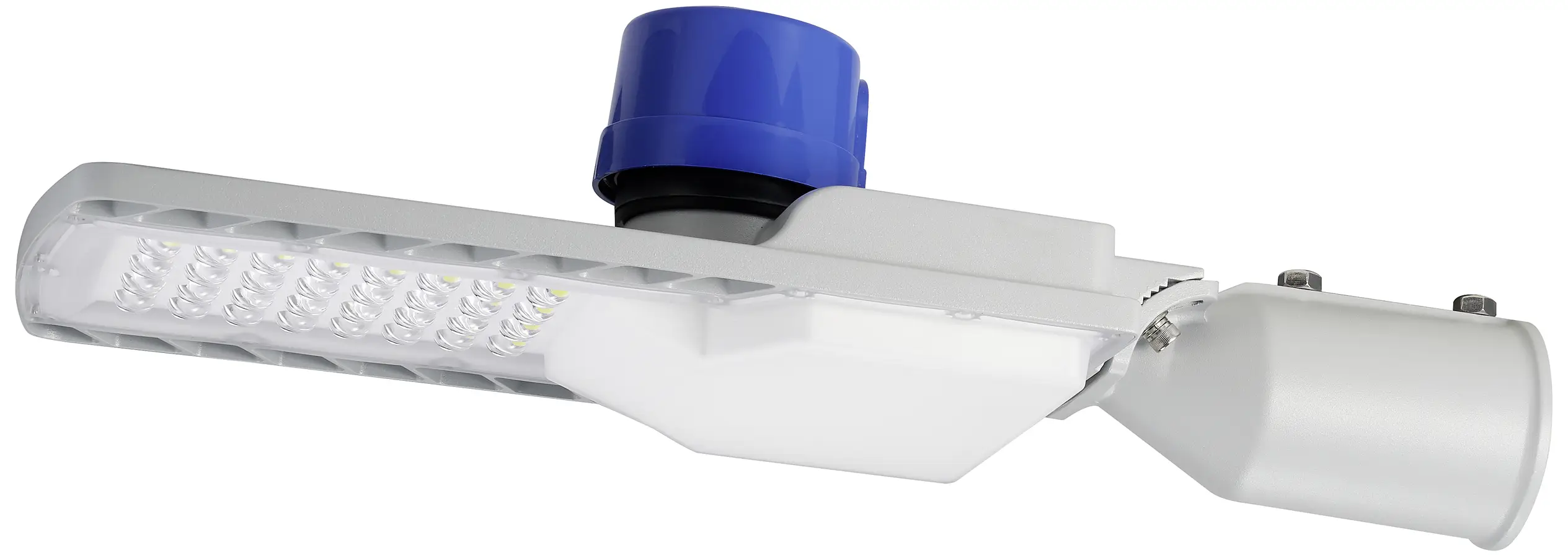 Светодиодный уличный светильник Sygonix SY-5972860 EEK: C (A - G) SMD LED Встроенный светодиод 60 Вт Серый