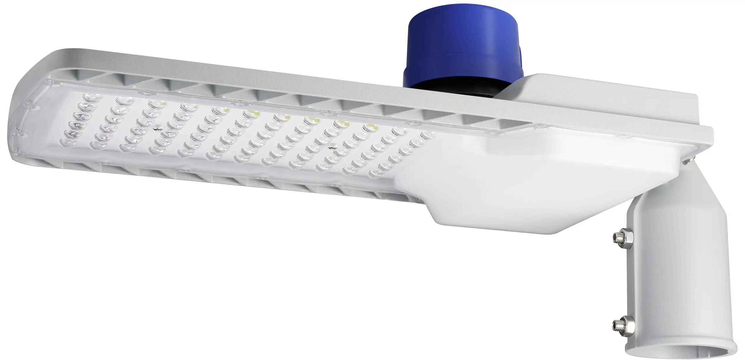 Светодиодный уличный светильник Sygonix SY-5972862 EEK: C (A - G) SMD LED Встроенный светодиод 100 Вт Серый