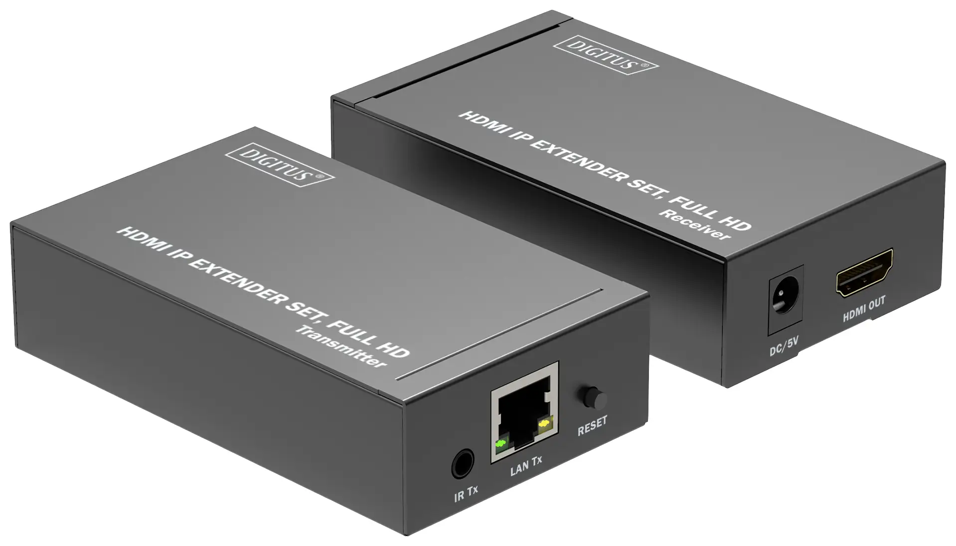 Удлинитель HDMI Digitus DS-55517 HDMI через сетевой кабель RJ45 120 м
