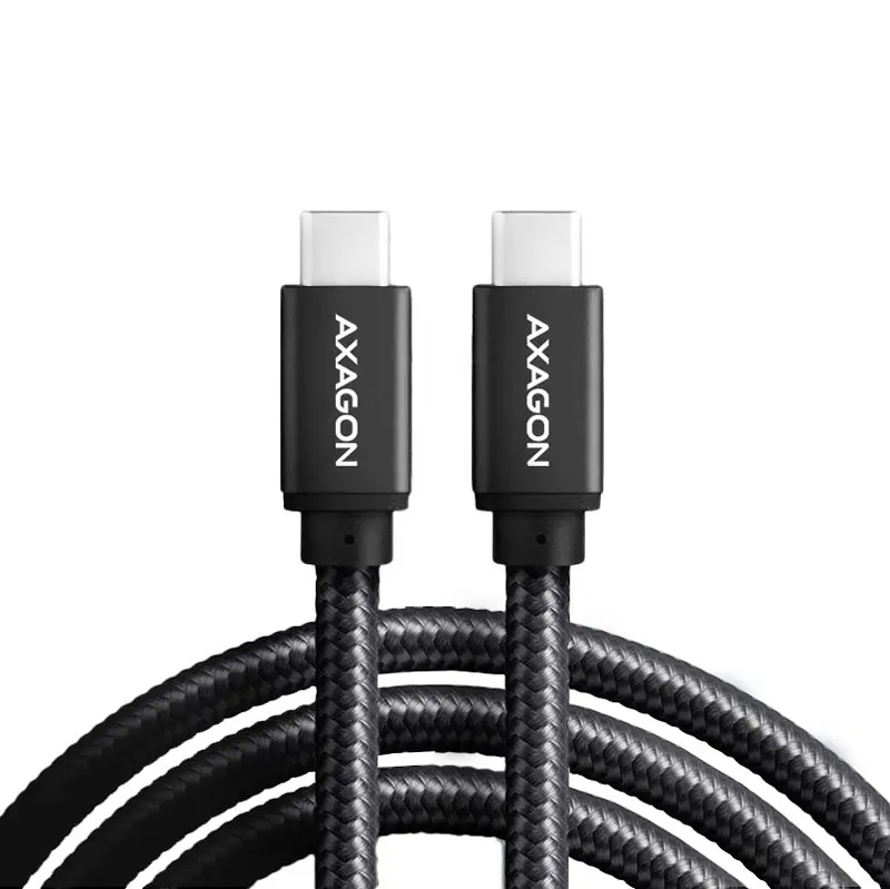 AXAGON BUCM2-CM20AB Кабель для зарядки BUCM2-CM20AB, USB-C® USB 2.0, 2 м
