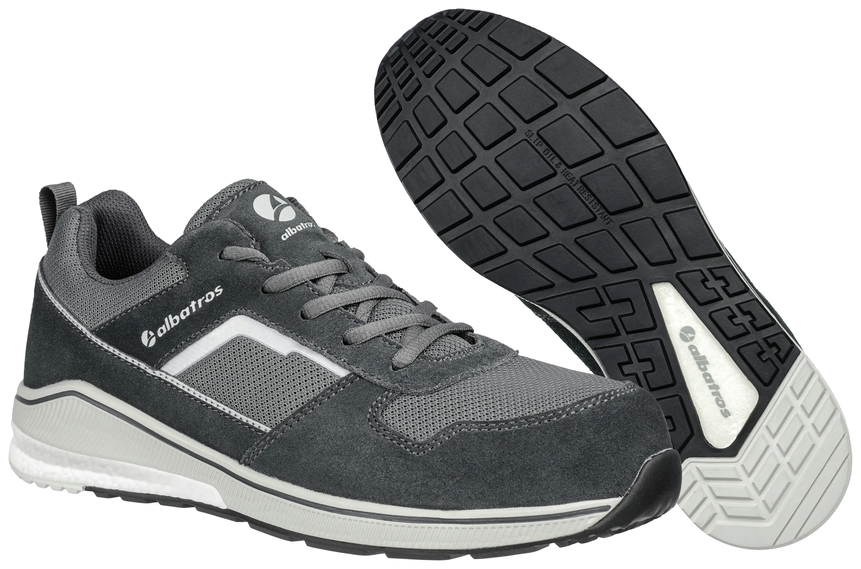 Кроссовки Albatros Court Grey Low 647630800000039 ESD S3 Размер обуви (EU): 39, серые, 1 пара
