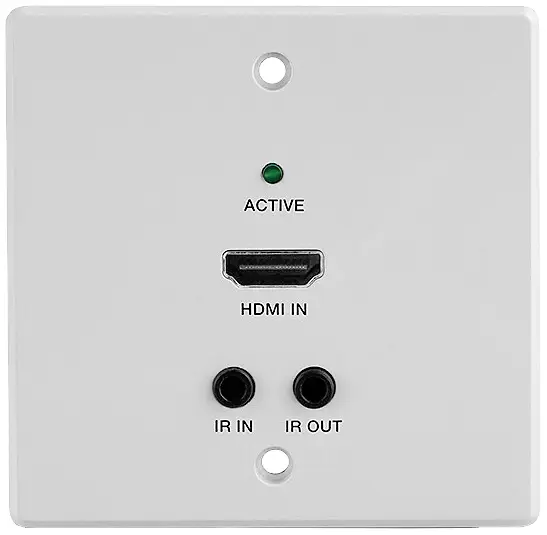 LINDY 70 м Cat.6 HDMI 4K60, ІЧ та RS-232 HDBaseT EU настінний подовжувач, HDMI передавач, ІЧ (інфрачервоний) подовжувач 70 м