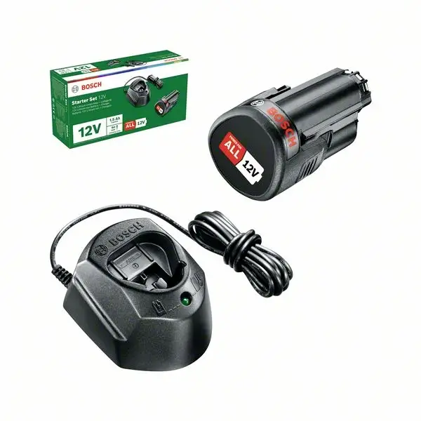 Зарядний пристрій та акумулятор Bosch Home and Garden 1600A01L3D 1600A01L3D для електроінструментів 12 В 1,5 Аг