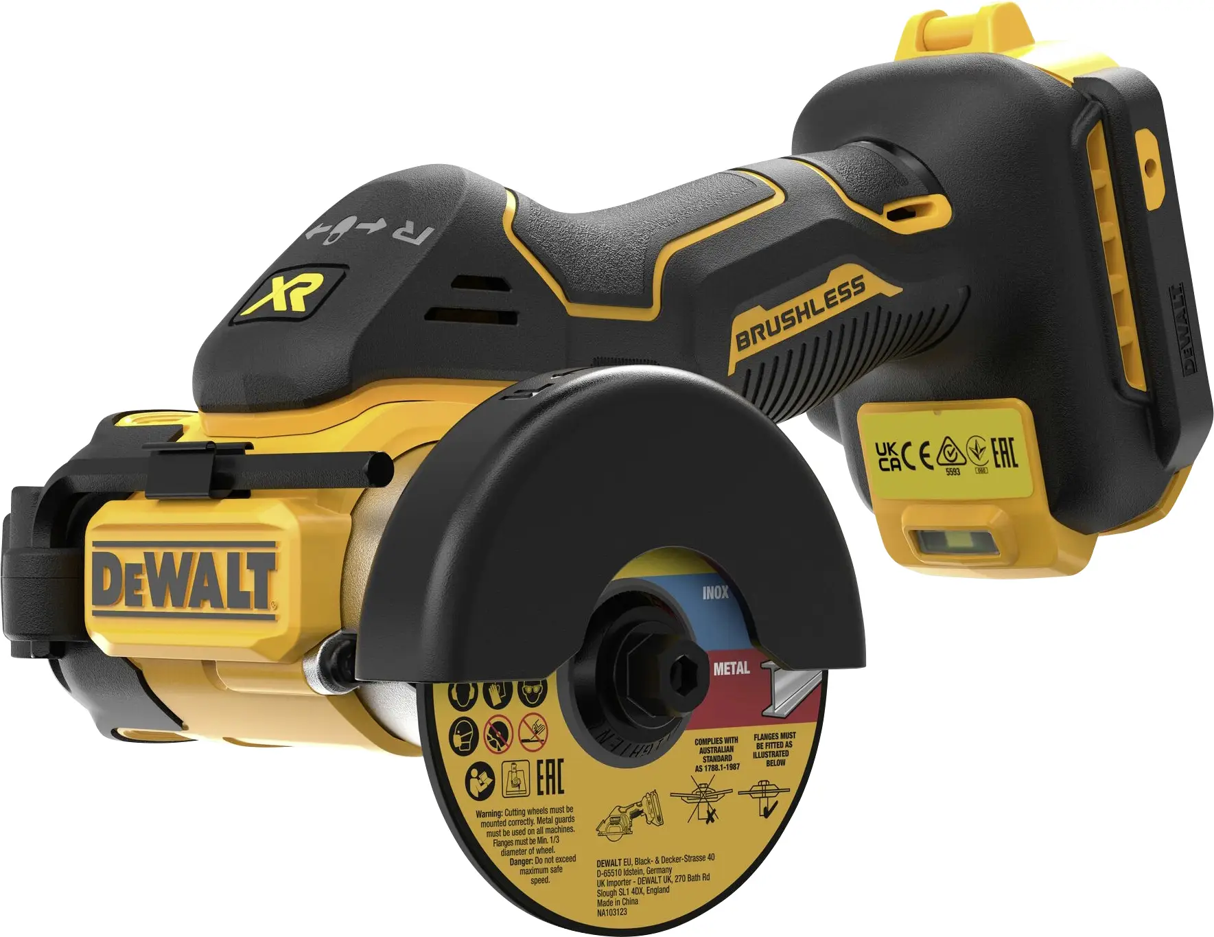 Многофункциональный аккумуляторный резак DEWALT DCS438N 18 В.