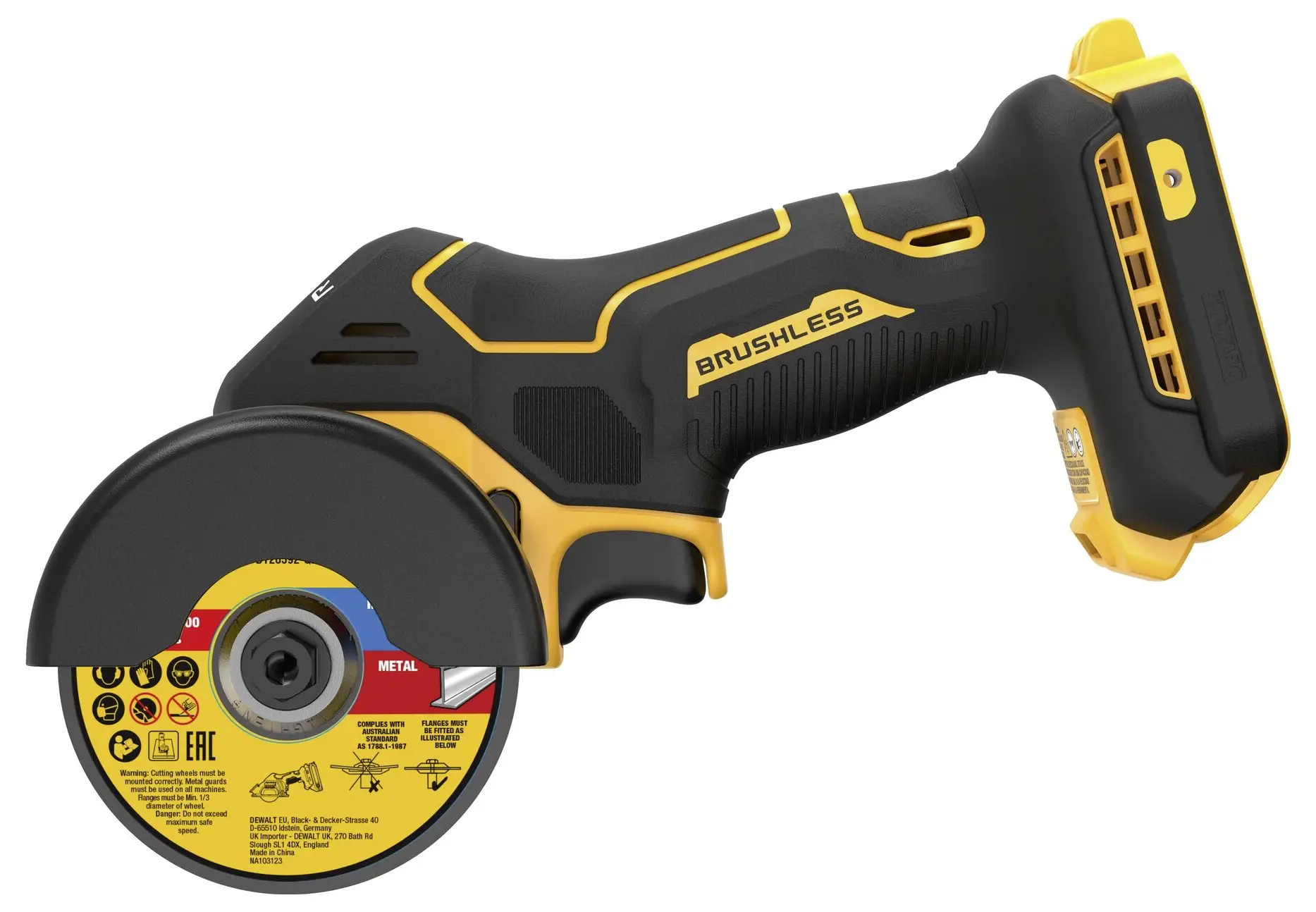Многофункциональный аккумуляторный резак DEWALT DCS438N 18 В.