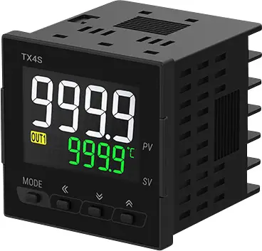 Термостат TRU COMPONENTS TX4S-14R K, J, T, R, S, L -199,9 до 999,9 °C 3 A реле (Д x Ш x В) 51 x 48 x 48 мм