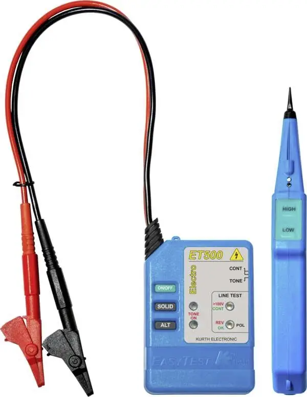 Kurth Electronic KE501 Детектор целостности кабеля, идентификация, поиск проводов, определение места обрыва
