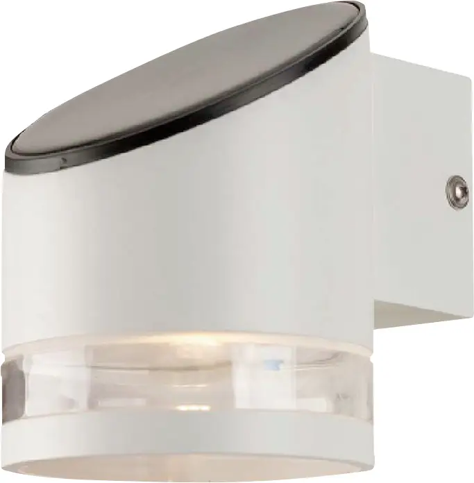 V-TAC VT-1138 10395 Настінний світильник на сонячних батареях 1 Вт Колір LED: теплий білий