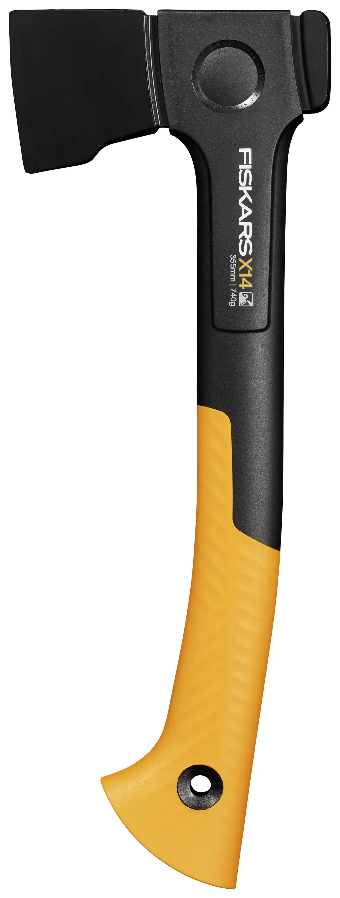 Сокира Fiskars 1069102 355 мм 750 г Вага головки 529 г