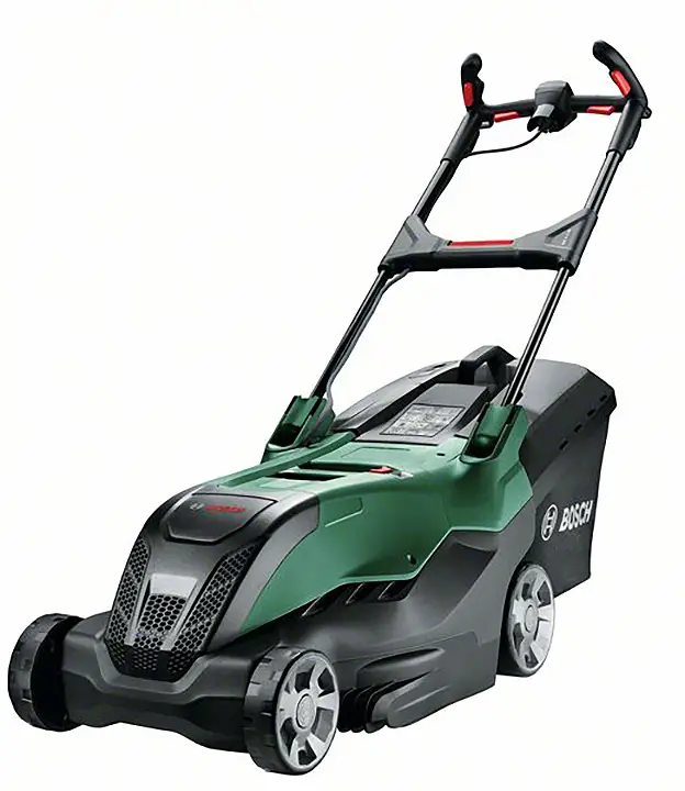 Электрическая газонокосилка Bosch Home and Garden AdvancedRotak 44-750 с регулируемой высотой скашивания, мощностью 1800 Вт и макс
